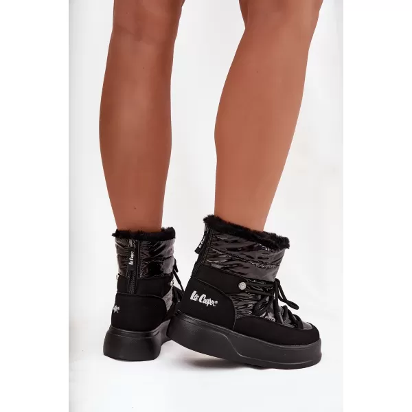  Winterstiefel für Damen LEE COOPER LCJ-25-3-3814 SCHWARZ 