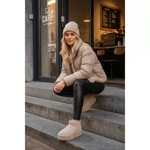  Schneemänner für Frauen BOTO MAIRENE 41122 BEIGE 