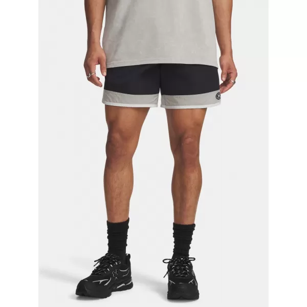  Herrenshorts UNDER ARMOUR UA ICON WOVEN TRACK SHORTS 6009350-001 SCHWARZ 
