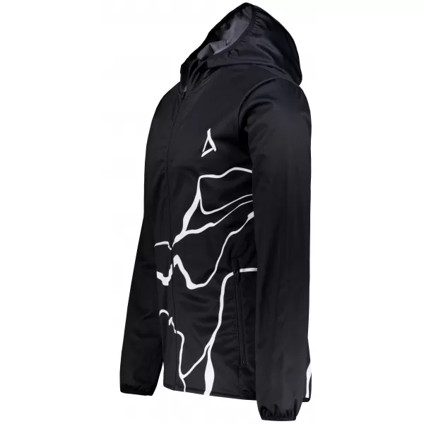  Premium-Softshelljacke für Herren ALTISPORT VOJ/ALM073JACK01 SCHWARZ 