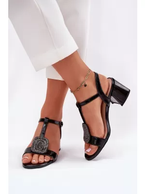 Damensandalen VINCEZA 91134 SCHWARZ