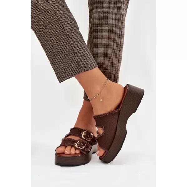  Damenhausschuhe BOTO RENELISSE 41325 BRAUN 