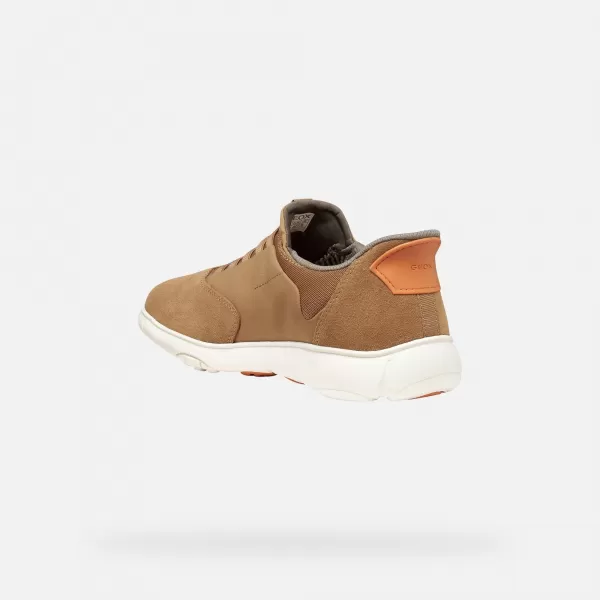  Herren-Sneaker GEOX NEBULA 2.0 PLUS FAST IN G014417 BRAUN 