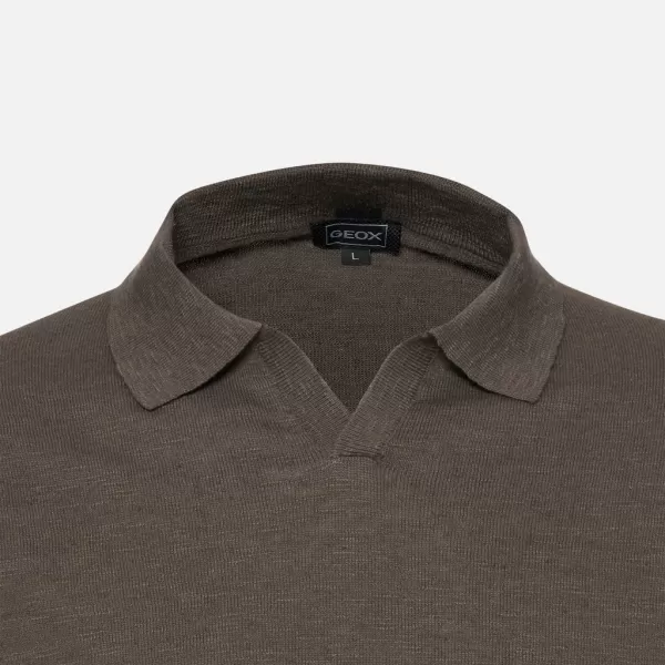  Herren-T-Shirt GEOX KNIT G012317 KHAKI 