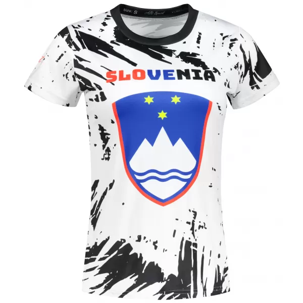  Premium-T-Shirt für Damen ALTISPORT VOJ/ALW036SI/TR01 ABSTRAKTION 