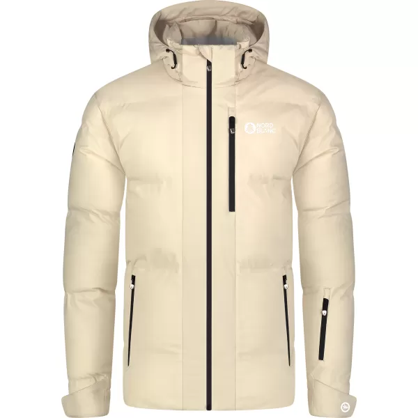  Herren-Winterjacke NORDBLANC HOLLOW NBWJM8055 BEIGE 