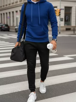 Herren-Set DSTREET AX0637 BLAU/SCHWARZ