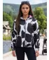Damenjacke ALTISPORT HELSIE SCHWARZ/WEIß