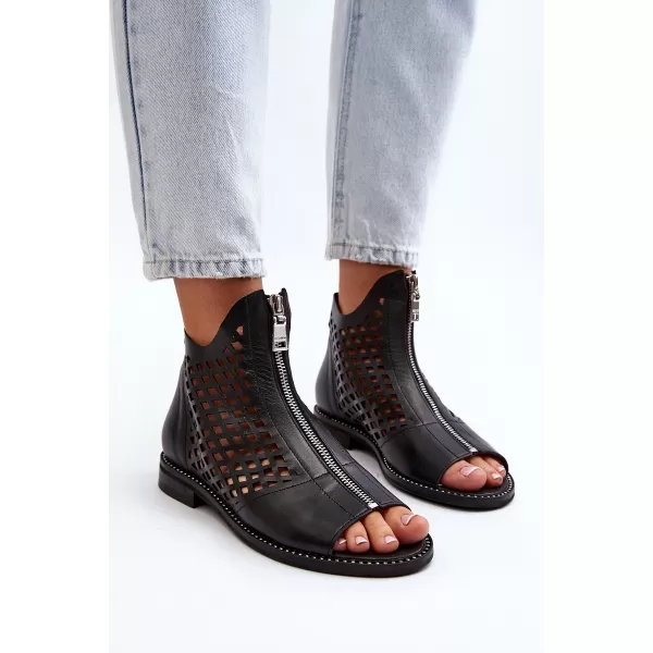  Damensandalen ZAZOO 977/L SCHWARZ 