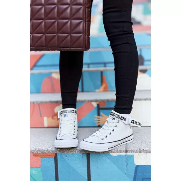 Damen-Sneaker BIG STAR GG274027 WEISS Big Star Shoes 