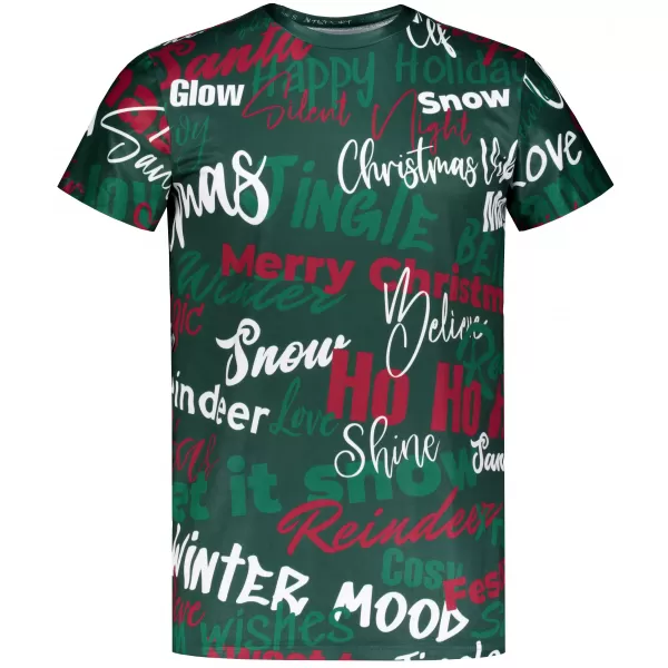  Herren-Weihnachtsshirt Premium ALTISPORT VOJ/ALMVN9TR06 GRÜN 