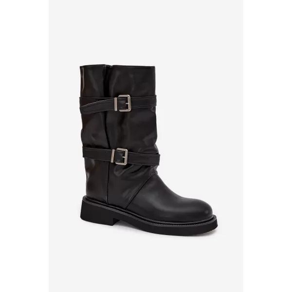  Damenstiefel BOTO HALVESSA 39588 SCHWARZ 
