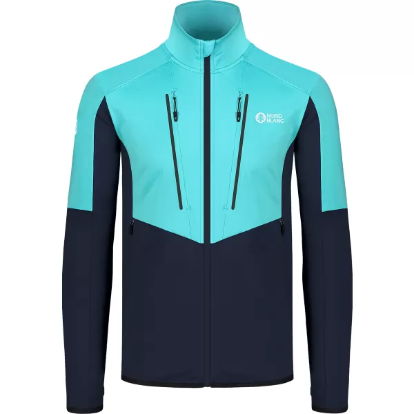  Powerfleece-Sweatshirt für Herren NORDBLANC GROAN NBWFM8282 HELLBLAU 