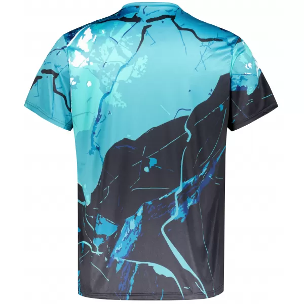  Premium-T-Shirt für Herren ALTISPORT VOJ/ALM131TR01 KEROSIN/SCHWARZ 