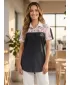 Premium-Shirt für Damen ALTISPORT VOJ/ALW008KOS01 SCHWARZ