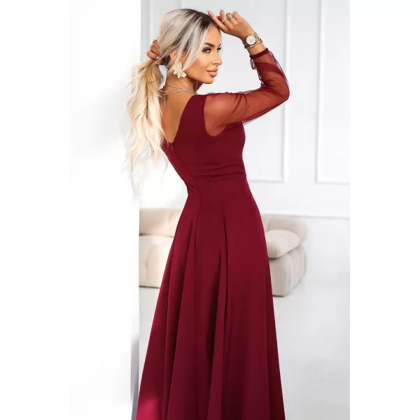  Kleid NUMOCO 640-1 BURGUND 