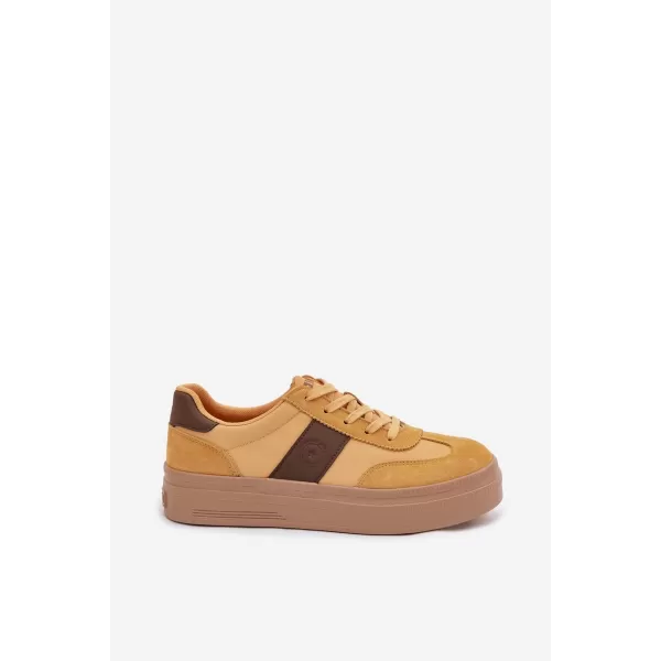  Damen-Sneaker BIG STAR TT274166 GELB Big Star Shoes 