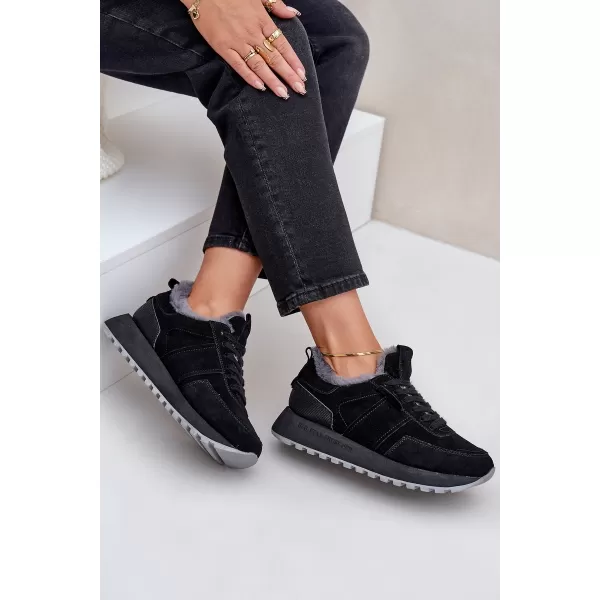  Damen-Sneaker BIG STAR OO274580 SCHWARZ Big Star Shoes 