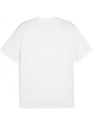 Funktions-T-Shirt für Herren PUMA TEAMGOAL JERSEY 658636-04 PUMA WEIß/PUMA SCHWARZ/GRAU