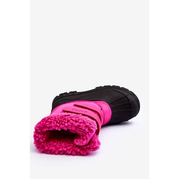  Kinder-Winterschuhe BIG STAR MM374112 FUCHSIA/SCHWARZ Big Star Shoes 