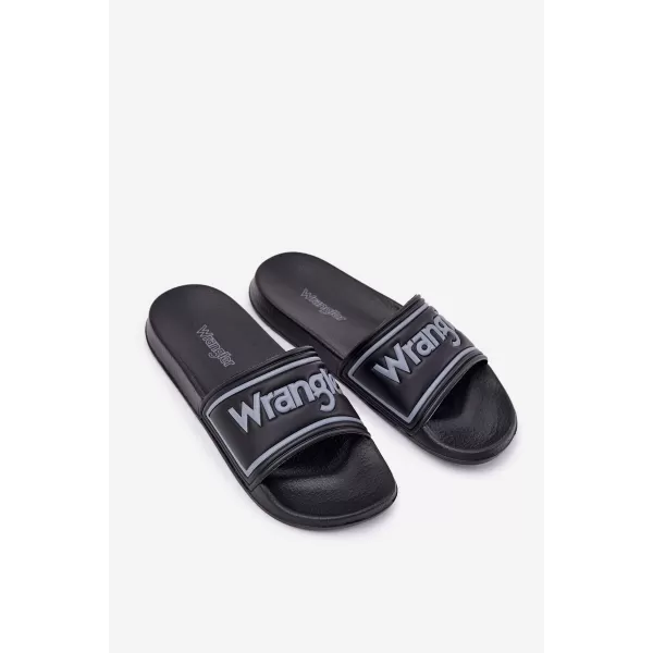  Herrenhausschuhe WRANGLER AVERELL 20251042.25Y SCHWARZ 