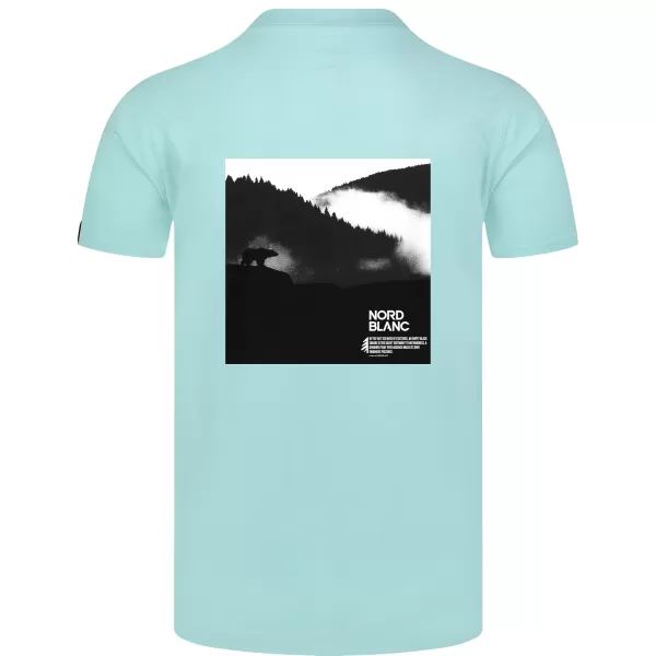  Herren-T-Shirt NORDBLANC NOTHINGNESS NBSMT8150 HELLBLAU 