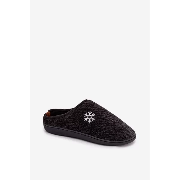 Herrenhausschuhe BOTO DARLINE 40810 SCHWARZ 