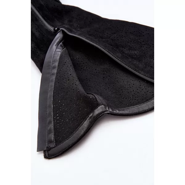  Damenstiefel S.BARSKI HY66-132 SCHWARZ 