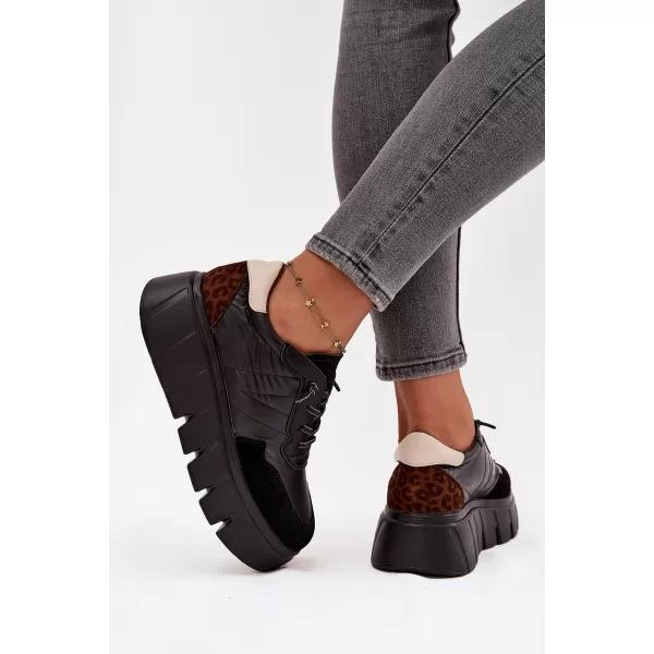  Damen-Sneaker VINCEZA 58565 SCHWARZ 