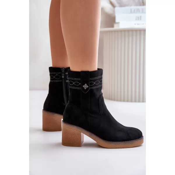  Damenschuhe BOTO VAILIA 33844 SCHWARZ 