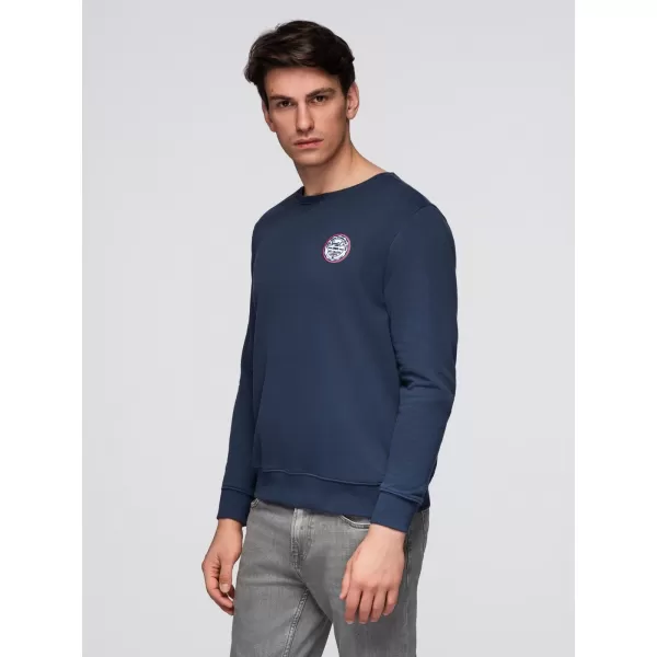  Herren-Sweatshirt OMBRE B1713 MARINEBLAU 
