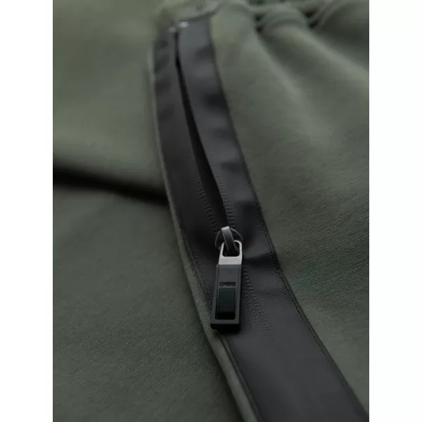  Herren-Jogginghose OMBRE OM-PASK-0281 DUNKLES OLIVGRÜN 