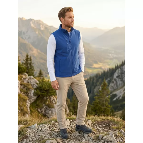  Herren-Softshellweste ALTISPORT NoPrint NP/ALM865 KÖNIGSBLAU 