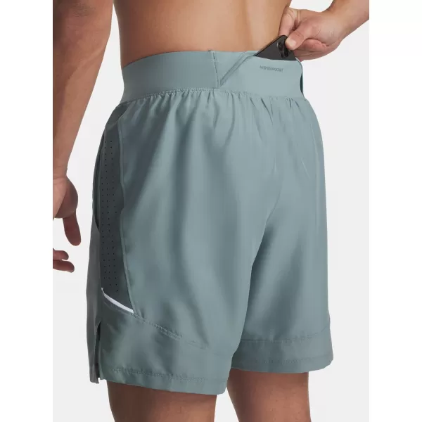  Herrenshorts UNDER ARMOUR UA LAUNCH PRO 2N1 7'' SHORTS 1376831-323 GRÜN 
