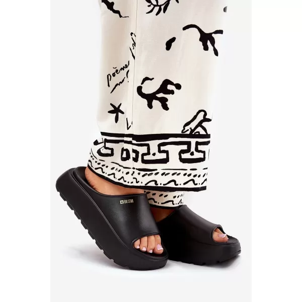 Damenhausschuhe BIG STAR RR274A567 SCHWARZ Big Star Shoes 