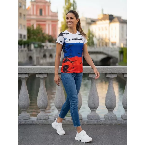  Premium-T-Shirt für Damen ALTISPORT VOJ/ALW036SI/TR01 SLOWENIEN 