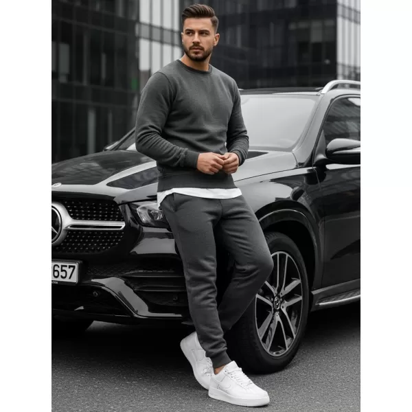  Herren-Sweatshirt DSTREET BX2405 DUNKELGRAU 