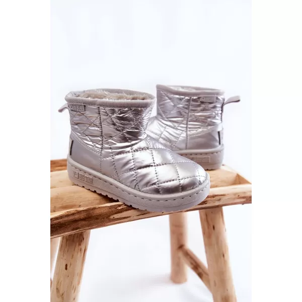  Kinder-Schneestiefel BIG STAR KK374241 SILBER Big Star Shoes 