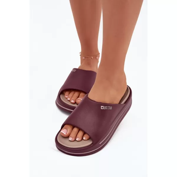  Damenhausschuhe BIG STAR SS274425 ROT Big Star Shoes 