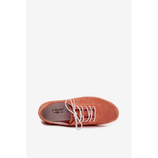  Damenschuhe S.BARSKI LR61-7080 ORANGE 