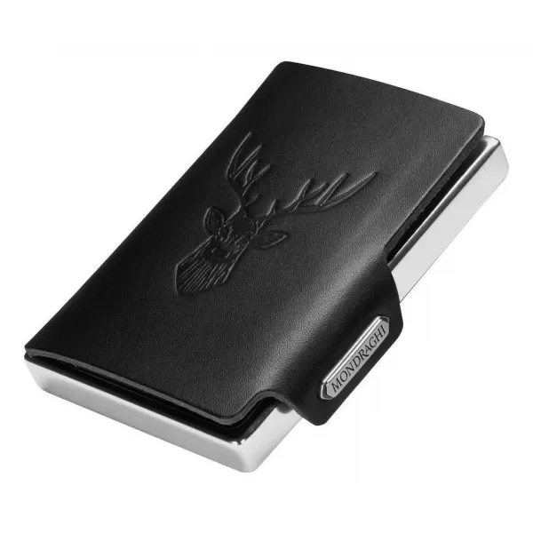  Geldbörse MONDRAGHI Silhouette Classic Deer SCHWARZ 
