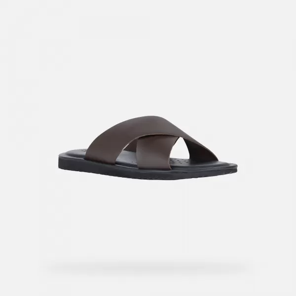  Herrenhausschuhe GEOX ERICE G002619 SCHWARZ 