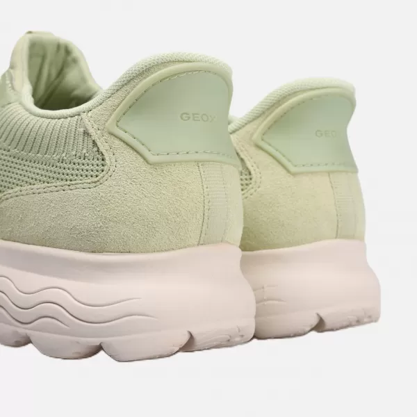  Damen-Sneaker GEOX SPHERICA PLUS FAST IN G012785 HELLGRÜN 