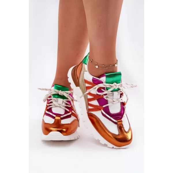  Damenschuhe ARTIKER 56C1737 WEIß/ORANGE 