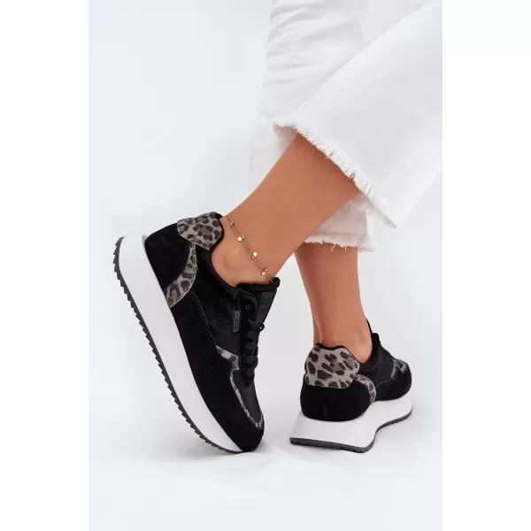  Damenschuhe BIG STAR OO274A312 SCHWARZ Big Star Shoes 