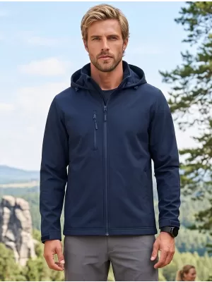 Herren-Softshelljacke ALTISPORT NoPrint NP/ALM845 MARINEBLAU