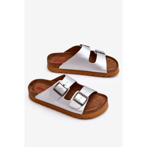  Damenhausschuhe BIG STAR LL274476 SILBER Big Star Shoes 