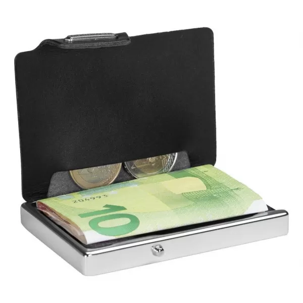  Geldbörse MONDRAGHI Silhouette Edelweiss SCHWARZ 