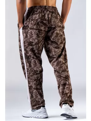 Jogginghose mit entspannter Passform POWER 904 HELLBRAUN CAMO Nebbia