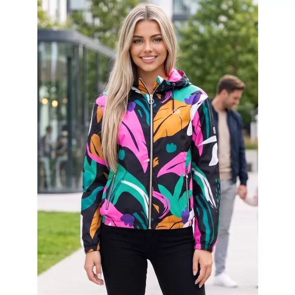  Damenjacke ALTISPORT HELSIE SCHWARZES MUSTER 
